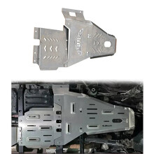Enhanced Gladiator Engine Sand Baffle with Wrangler JL Underchassis Protection Plate