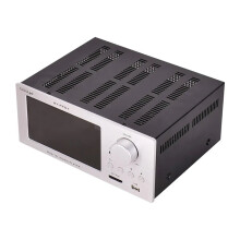 Hi-Fi Digital Music Turntable with Dual 9038Pro DAC, DSD512, 64-Bit/768kHz Lossless Decode, and Bluetooth 5.0