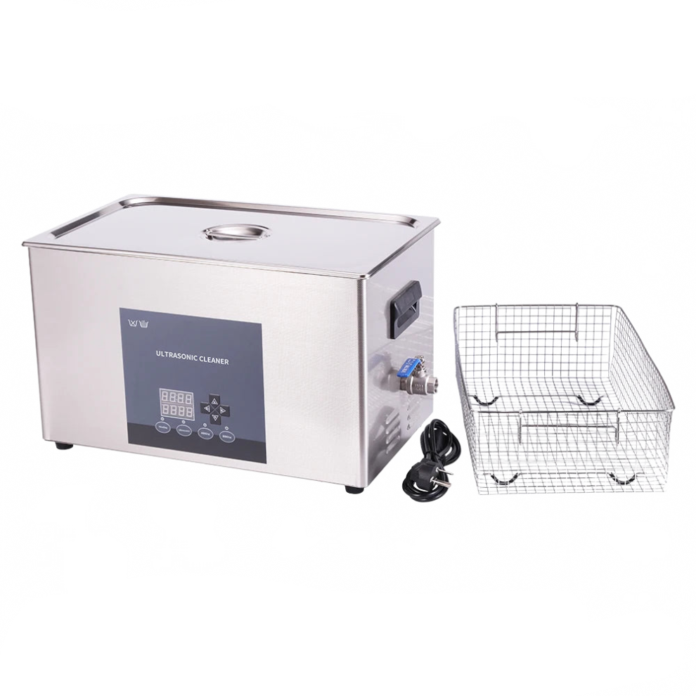 Tullker Dual Frequency Ultrasonic Cleaner 30L - 25/40/80/60/120kHz for Lab, Clinic, Dental, Metal, Glasses & Oil Removal-image-OPC-PMGHVZW-NEW