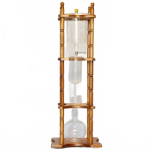 Premium Japanese-Style Cold Brew Drip Coffee Maker - Heat Resistant Glass, 25 Cups, 3000ml Capacity