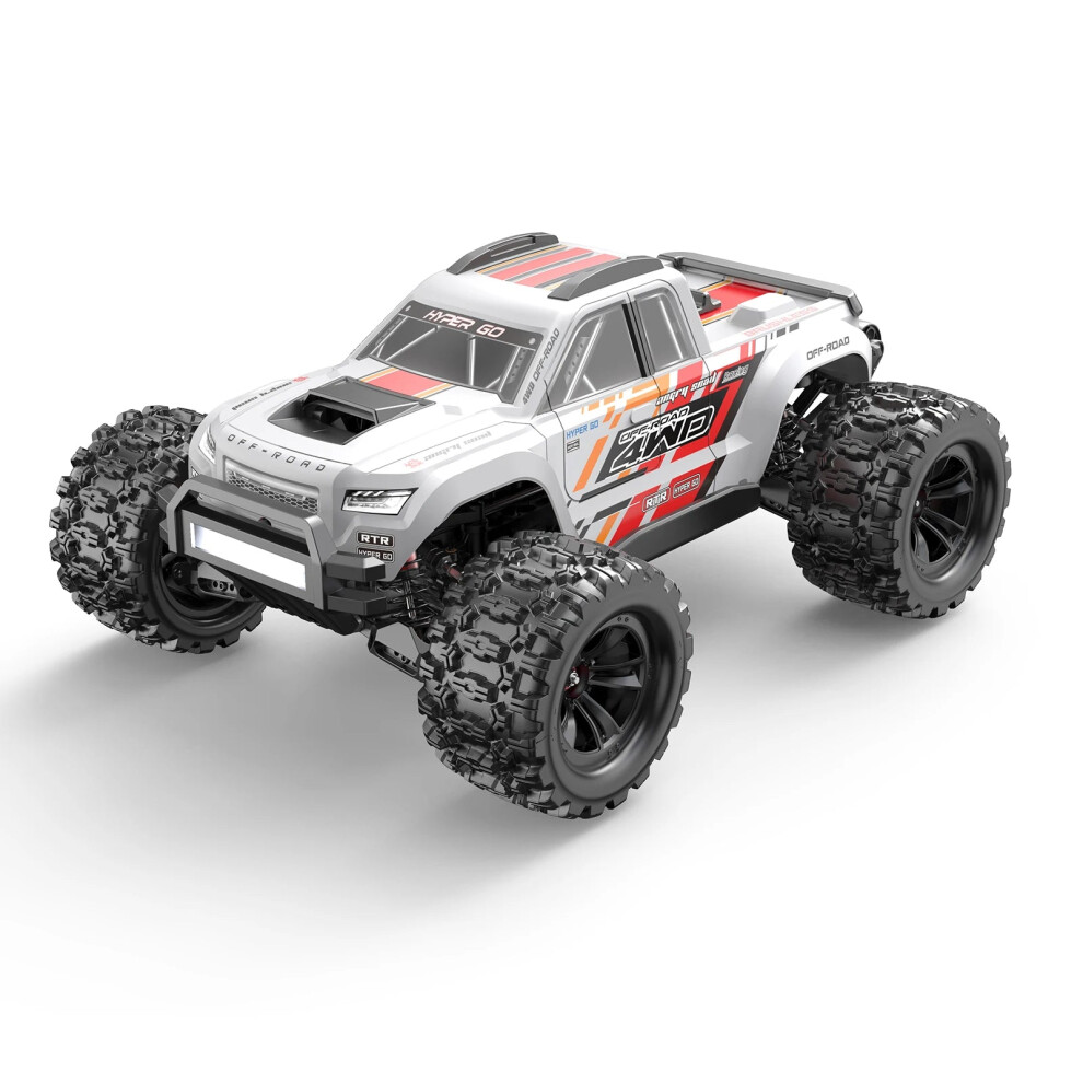 Mjx Hyper Go 10208 V2 Brushless Rc Truck - 1/10 Scale With 3S 5200Mah Lipo Battery, 100A Esc & App Programming 7445033491402