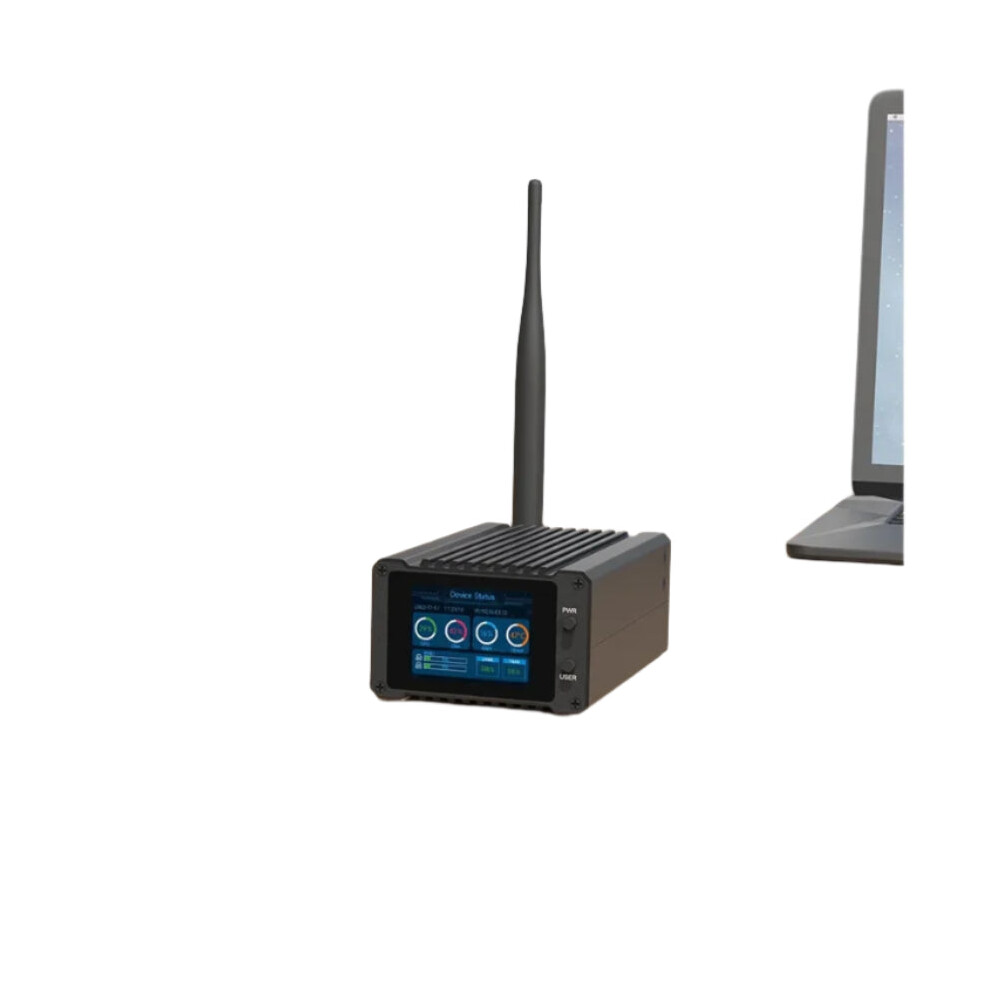 Dual Deck Nas Host With 2-Inch Spi Lcd Display For Raspberry Pi Cm4 - Us Plug (Cm4 Module Not Included) 384925483095