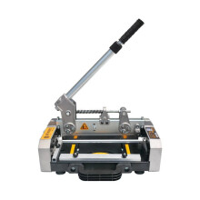 Silent Manual Guillotine Saw for Wood, Stone, and Plastic Flooring