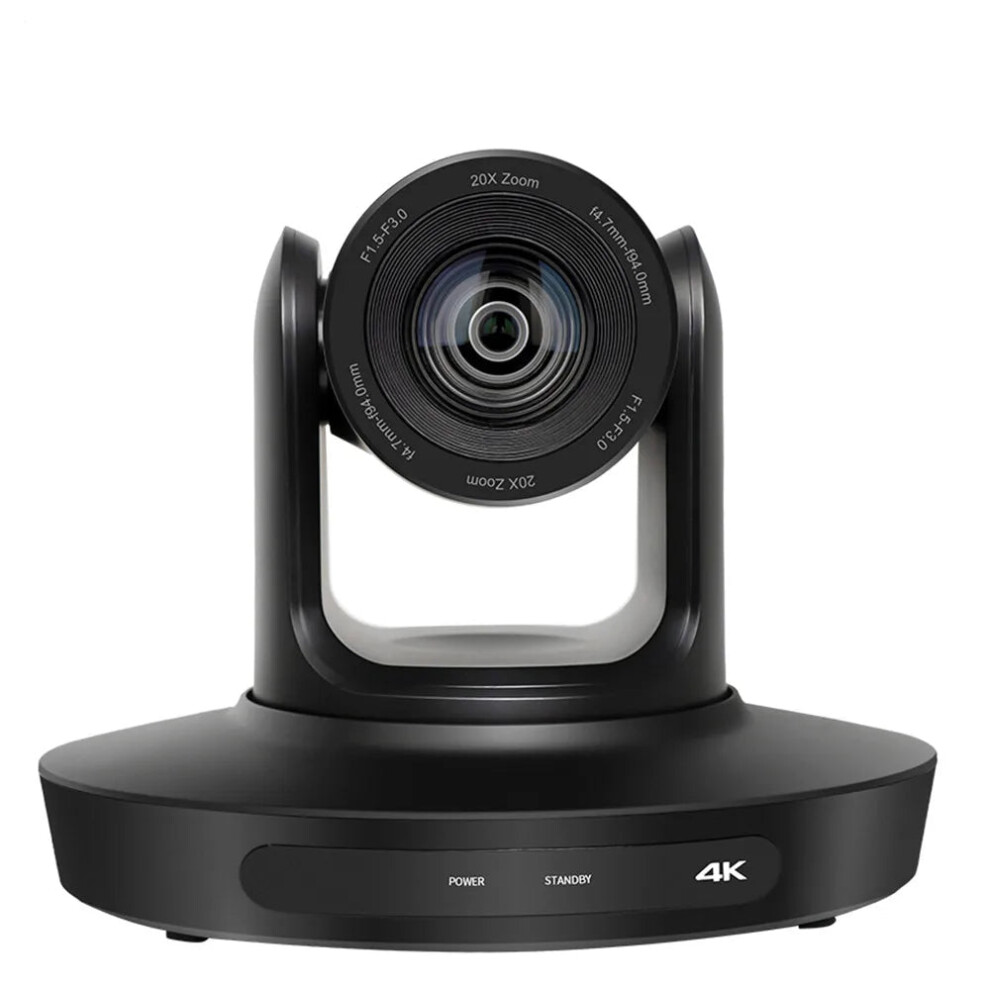 Ultra Hd 4K Ptz Camera With 10-20X Zoom, Lan Poe, Usb 3.0 & Hdmi – Perfect For Church Live Streaming, Business Meetings & Youtube Broadcasts 711181419351