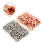 200pcs Plasma Nozzle & Electrode Set - 1.0mm, 40-60A, Copper Hafnium for IPT/PT Torch Models 1