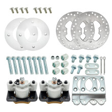 Honda ATV Front Disc Brake Conversion Kit for Fourtrax, Rancher, Foreman, Rubicon, and Rincon Models (TRX300, 350, 450, 500, 650)