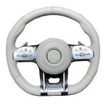 Mercedes-Benz AMG Custom Steering Wheel for C, E, S, G, GL, GLS Models - Compatible with W205, W213, W222, W223
