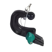 Black Painted Forged Towing Eye Hook Kit for Land Rover Range Rover Sport (2005-2013) & Discovery 4 - Model LR071295 & LR040247