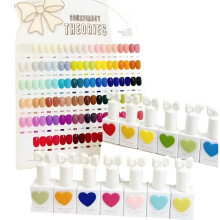 Sansu 58-Color Korean Nail Polish Set - Popular Sweetheart Collection for Nail Art Enthusiasts