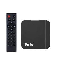 Tanix W2 TV Box - Amlogic S905W2, Dual WiFi, BT Media Player, Android 11 - 5pcs Set (2G+16G, 4G+32G, 4G+64G)