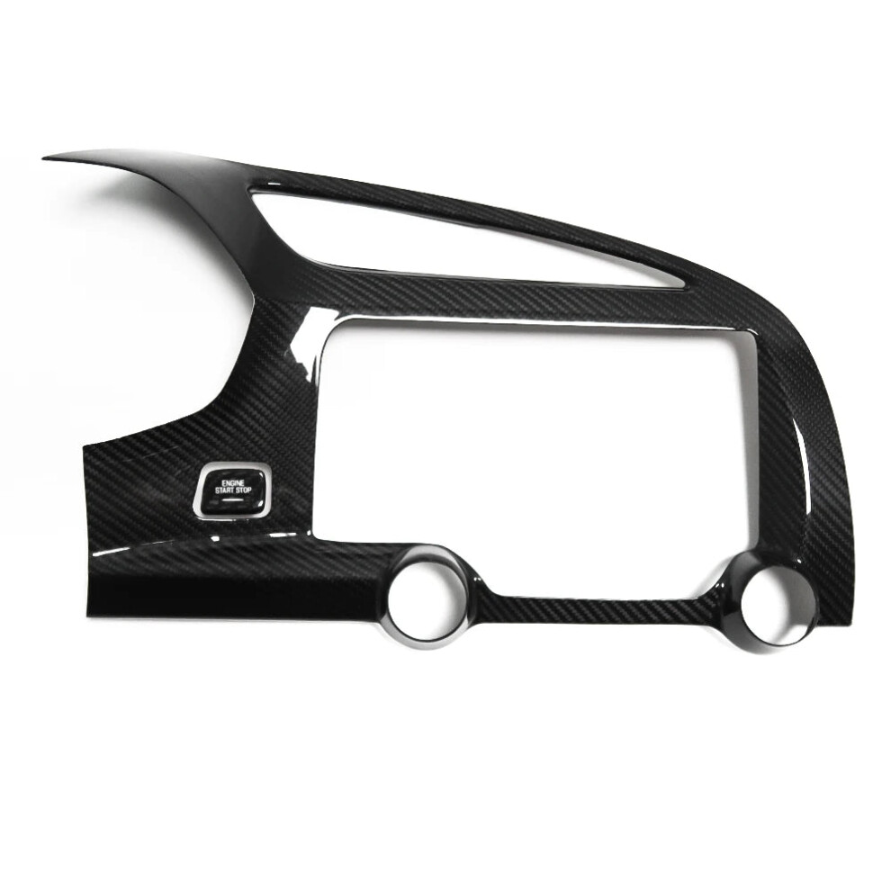 Corvette C7 Zr1 Z06 Carbon Fiber Interior Console & Display Trim (2014-2019) 313045846879
