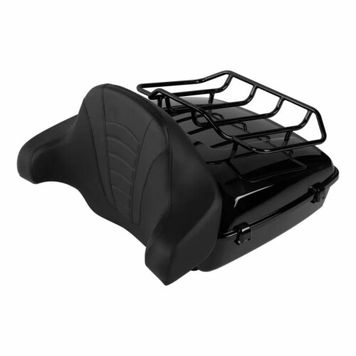 Harley Sport Glide 2018+ Chopped Pack Trunk with Backrest Mount Rack