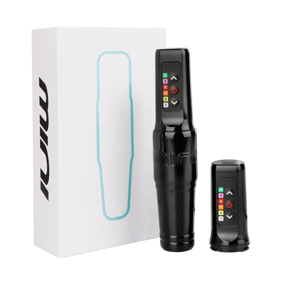 Flux Mini Wireless Tattoo Pen for Permanent Makeup: Eyebrows, Eyeliner, Lips, and Microblading