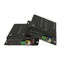 1080p HDMI Fiber Extender with Stereo Audio & RS232 - HDMI to Fiber Optic Converter