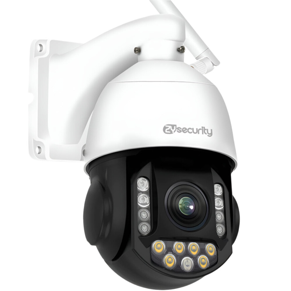 4K 8Mp Outdoor Ptz Dome Camera With 30X Zoom, Auto Tracking, And Dual-Band Wifi/Poe Connectivity 726084246805
