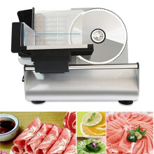 200W Electric Meat & Deli Slicer - Versatile 110V/240V Home Kitchen Tool for Effortless Slicing of Meat, Bread, and Cheese
