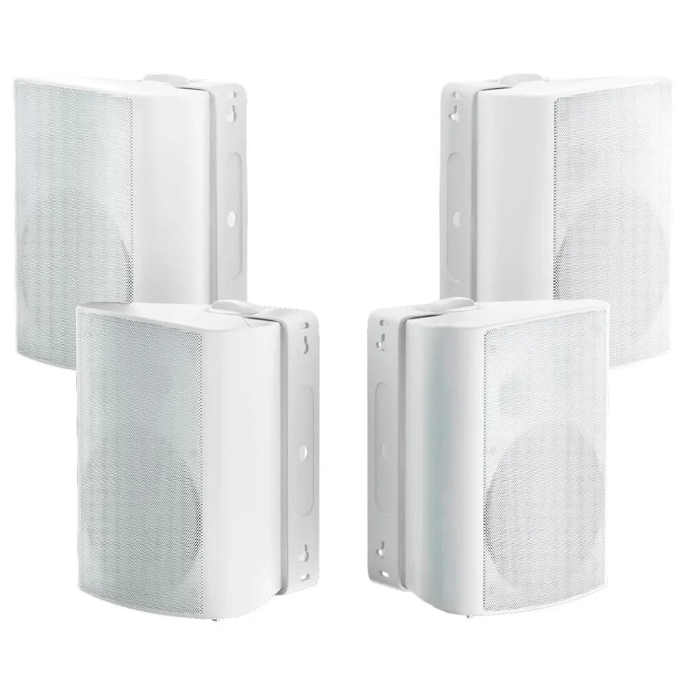 Herdio 800W 6.5 Outdoor Bluetooth Waterproof Speakers With Superior Amplifier, Wall-Mounted Sound System, Enhanced Bass 313022494451