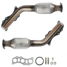 High-Performance Exhaust Catalytic Converter Manifold Pair for 2003-2011 Toyota FJ Cruiser, 4Runner, Tacoma 4.0L - Front Left & Right