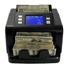 Multi-Currency Bill Counter with Counterfeit Detection - P80 CIS Mix Denomination Cash Counting Machine