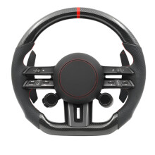 Carbon Fiber Heated & Vibrating Steering Wheel Assembly for Mercedes-Benz C/E/S/G/V-Class (W204/W212/W213/W221/W222)