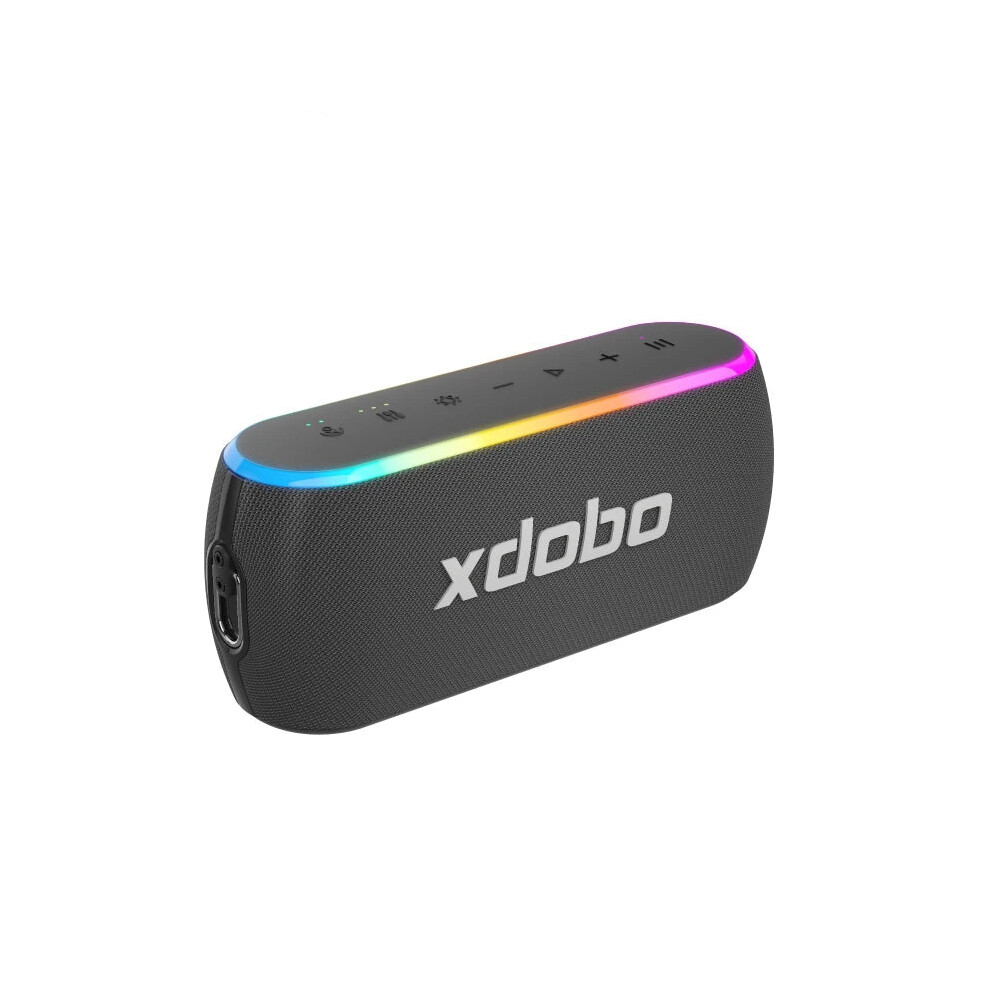 60W Wireless Bluetooth Speaker With Rgb Lights - Portable Outdoor Subwoofer With Hands-Free Functionality 313102277226