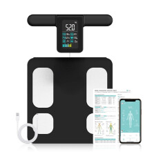 Advanced 8-Electrode Body Weight & Fat Percentage Scale with 20 Body Composition Measurements - FSA/HSA Eligible