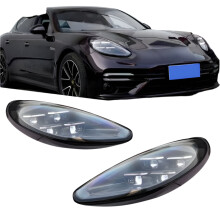 2024 Style Matrix Headlights for Porsche Panamera 2010-2016 (970.1/970.2) - Upgraded Plug & Play Front Lights