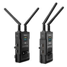 Ultra HD 4K Wireless Video Transmission System with HDMI Extender - 1080p, 200m Range, Camera Live Streaming, Battery Support