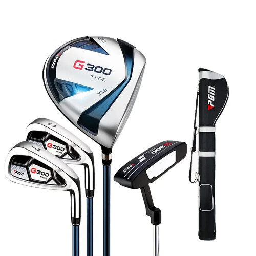 PGM Men's Beginner Half Set Golf Clubs - 4 Pack