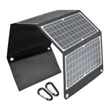 Compact 45W ETFE Monocrystalline Solar Folding Pack with Type-C PD & QC3.0 USB Outputs for Fast Outdoor Charging