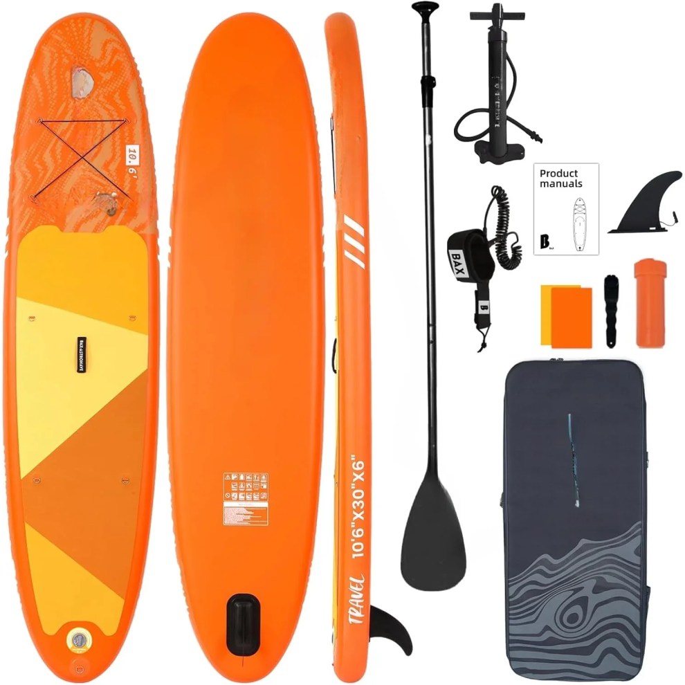 Premium Inflatable Stand Up Paddle Board with Durable Accessories & Quality Repair Kit-image-OPC-PMGHXNB-NEW