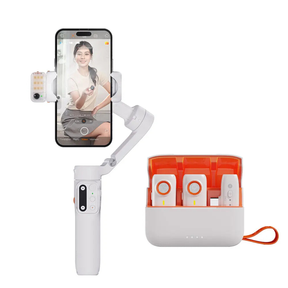 Hohem Isteady V3 2024: Advanced 3-Axis Ai Gimbal Stabilizer For Iphone 15 Pro Max With Telescopic Selfie Stick 7445050886816