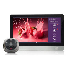 7-Inch WiFi GSM Smart Doorbell with Visual Door Viewer, IR Night Vision, Motion Detection, and Video Door Phone Camera