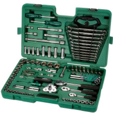120-Piece Professional Car Repair Tool Set - 2-Piece Kit for Comprehensive Vehicle Maintenance
