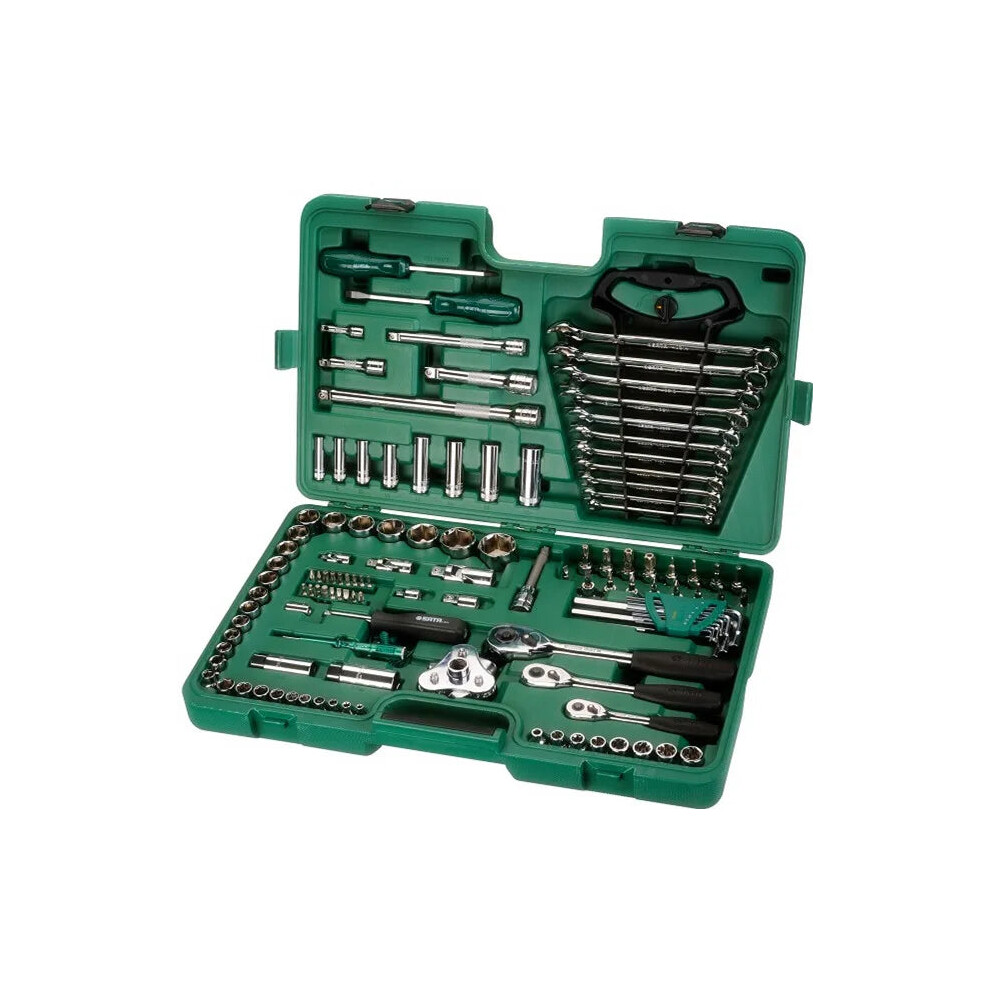 120-Piece Professional Car Repair Tool Set - 2-Piece Kit For Comprehensive Vehicle Maintenance 313091936982