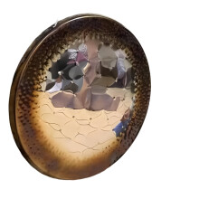 Nickel Alloy Mirror Chau Gong (18-36 inches) with Free Wood Mallet - Perfect for Sound Healing, Meditation, and Gong Baths