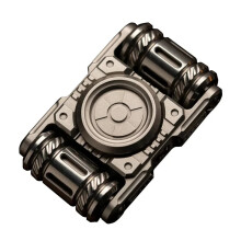Zirconium Titanium Rotating Gyro: Portable Decompression Toy for Stress Relief