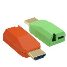 Ultra HD HDMI Over Fiber Converter - 4Kx2K 30Hz/60Hz, 10.3Gbps, OM3 Multimode, HDMI 1.4/2.0, Up to 300m Range