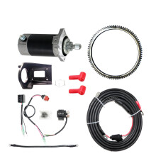 Suzuki DT30 30HP 2-Stroke Outboard Electric Start Kit: Starter Motor, Relay, Cable & Rectifier