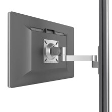 Universal Wall-Mounted Rotary Display Bracket for 40x40 Industrial Aluminum Profiles