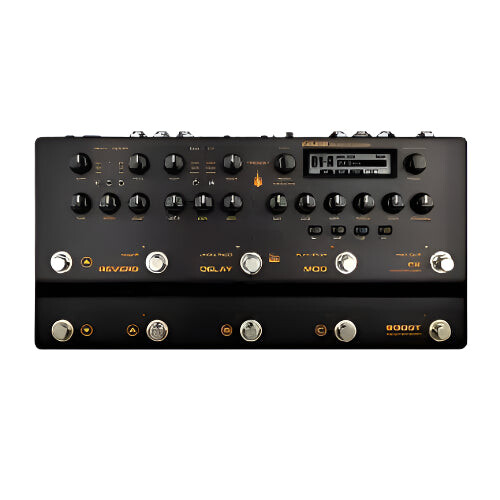 Premium Electric Guitar & Bass Effects Processor with 27 High-Resolution IR Samples for Live Performance