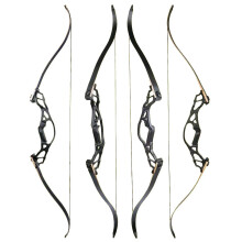 60-Inch Takedown Wooden Recurve Bow - Right Hand, 30-60 lbs Draw Weight