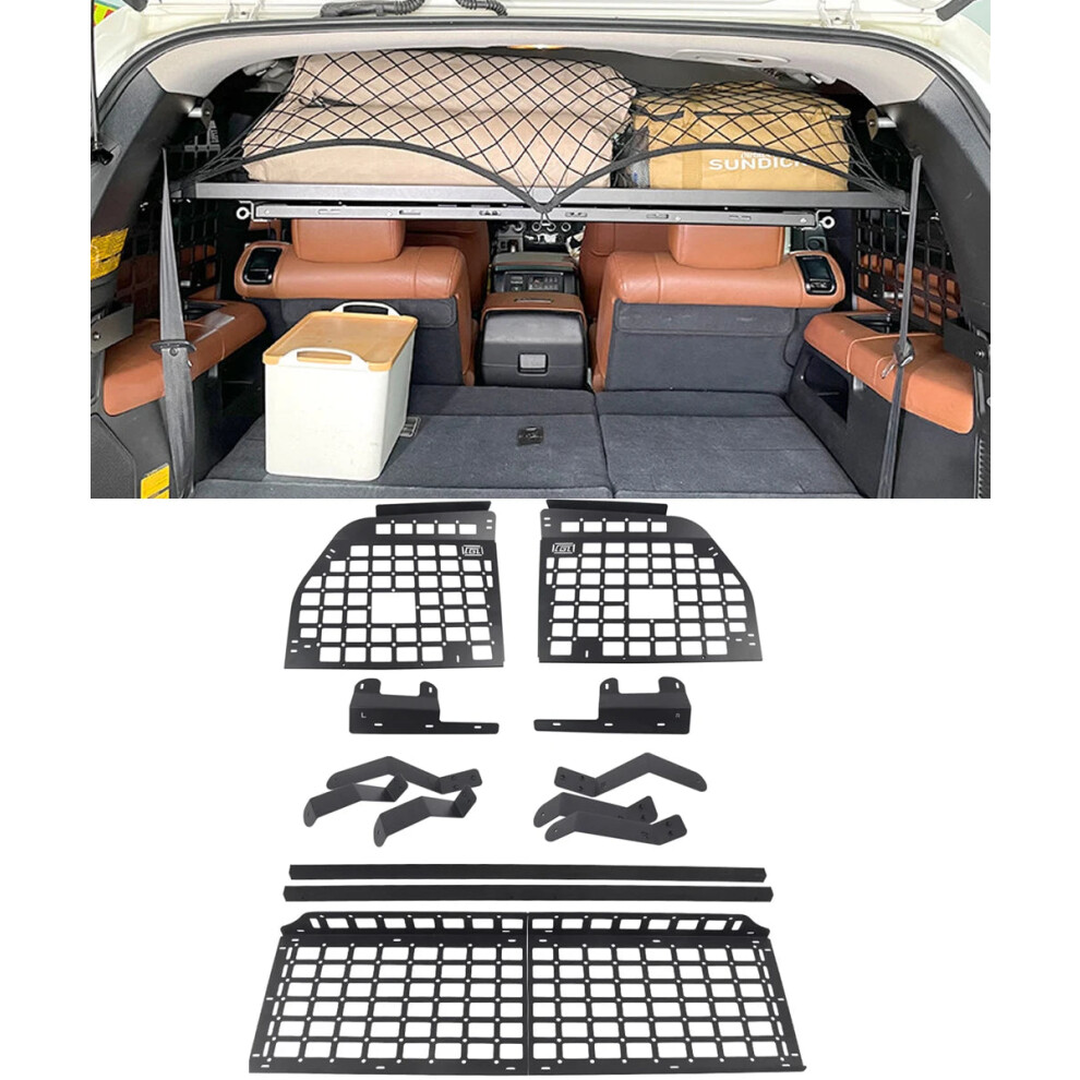 Toyota Sequoia 2008-2022 Modular Rear Trunk Storage & Molle Panel Shelf System 7445039247294