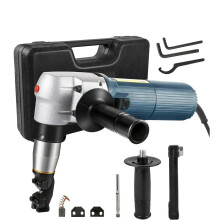 High-Power Electric Metal Nibbler Shears - 380W & 625W Corded Cutter for 1-8mm Sheet Metal, Stainless Steel & Plastic