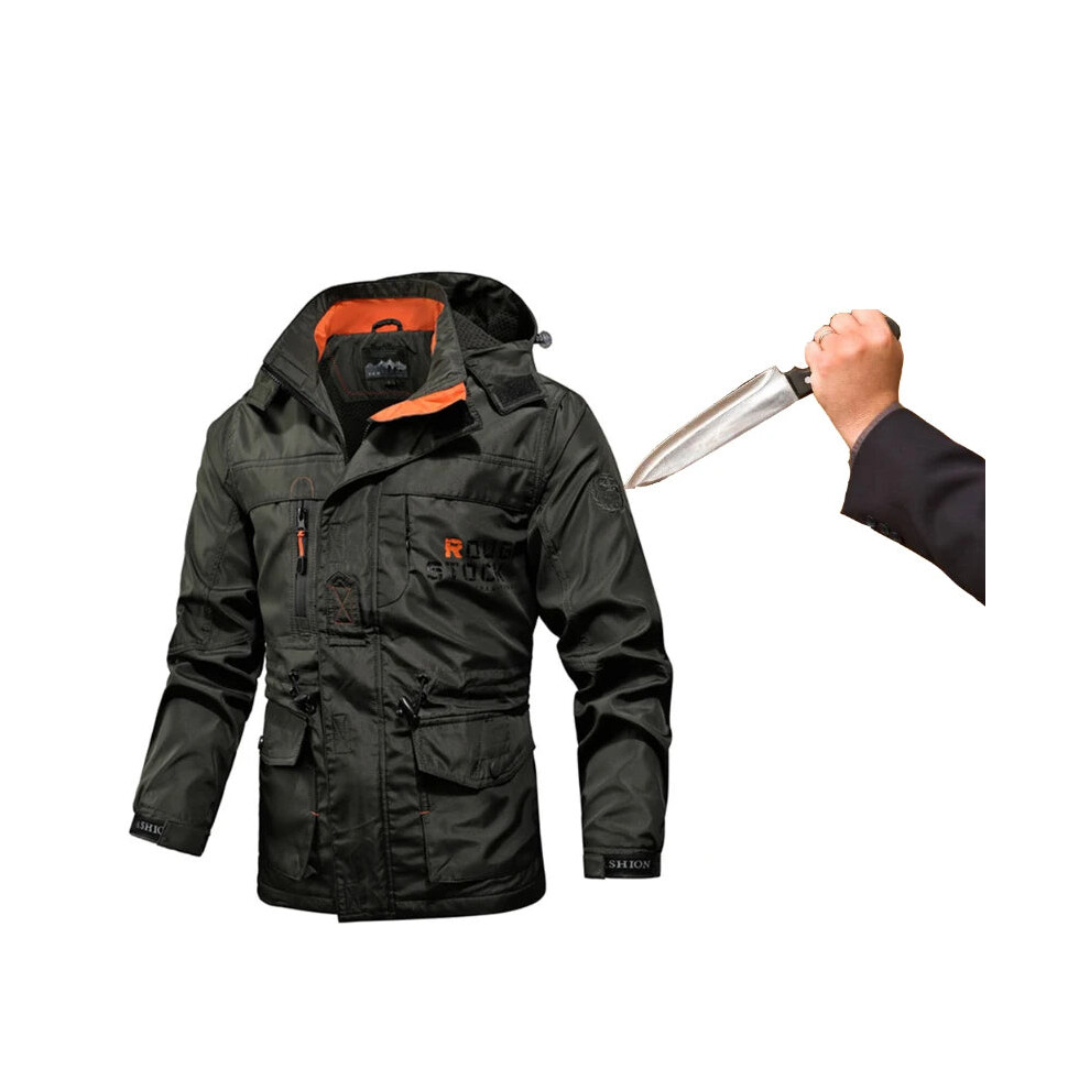 Ultimate Self-Defense Jacket: Stylish, Stab-Proof & Fbi-Approved Safety Wear 744110893595