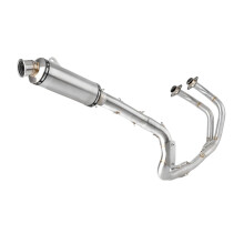 High Position Slip-On Exhaust Muffler Pipe for Yamaha Tenere 700 T7 T700 XTZ 690 (2021-2024)
