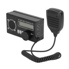 8-Band Shortwave Radio Transceiver - Full Mode USDR SDR QRP with USB, LSB, CW, AM, FM Signal Reception (US Plug)