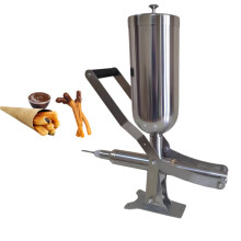 Versatile 5L Manual Food Filling Machine with 3 Molds for Cream, Sauce, Honey, Liquid, Paste, and Jam