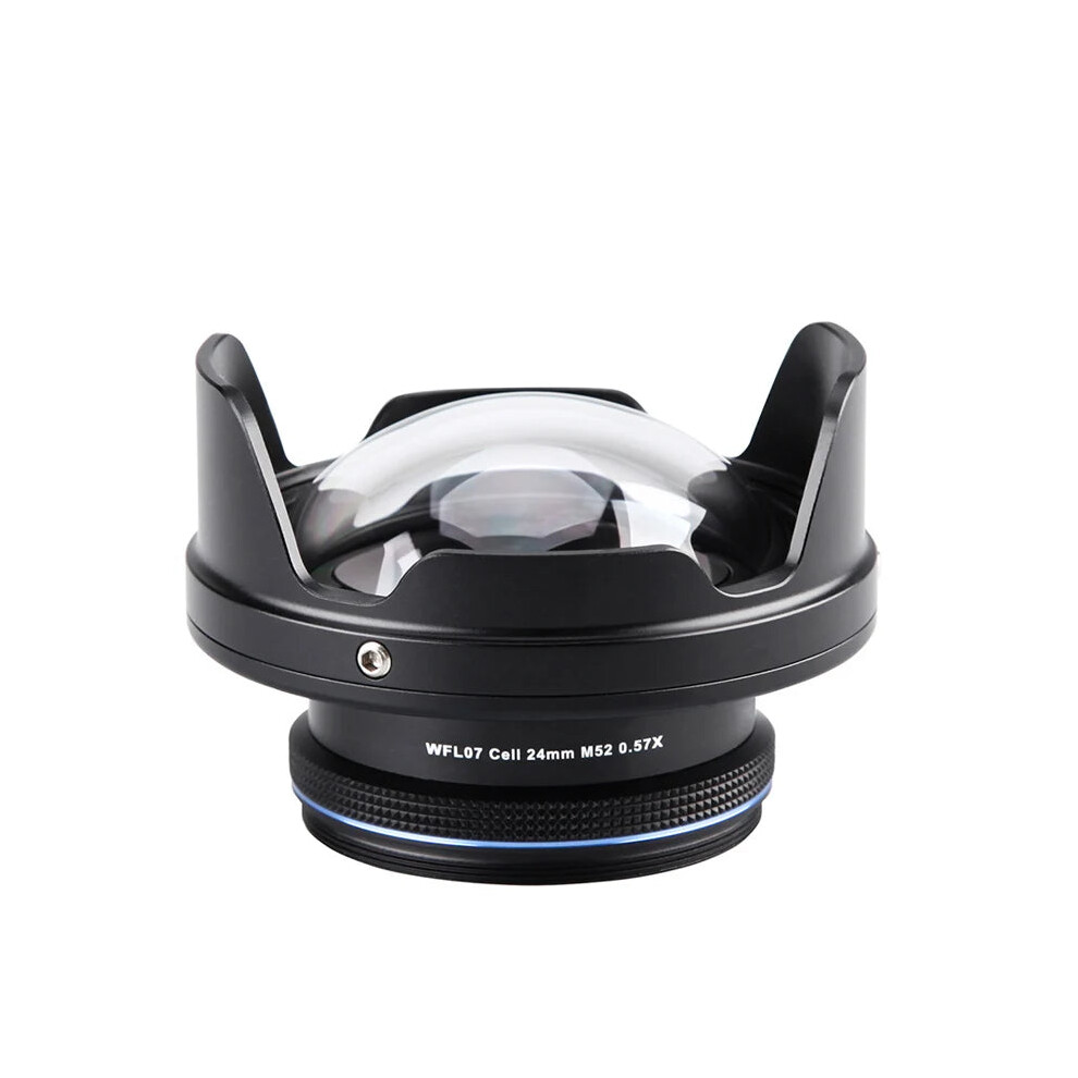 Weefine Wfl07 24Mm M52 Waterproof Fisheye Lens For Underwater Smartphone Photography 744110412598