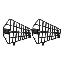 Leicozic Dual Active Directional Power Antennas with Gain Switch (500-950 MHz) for UHF Wireless Microphones